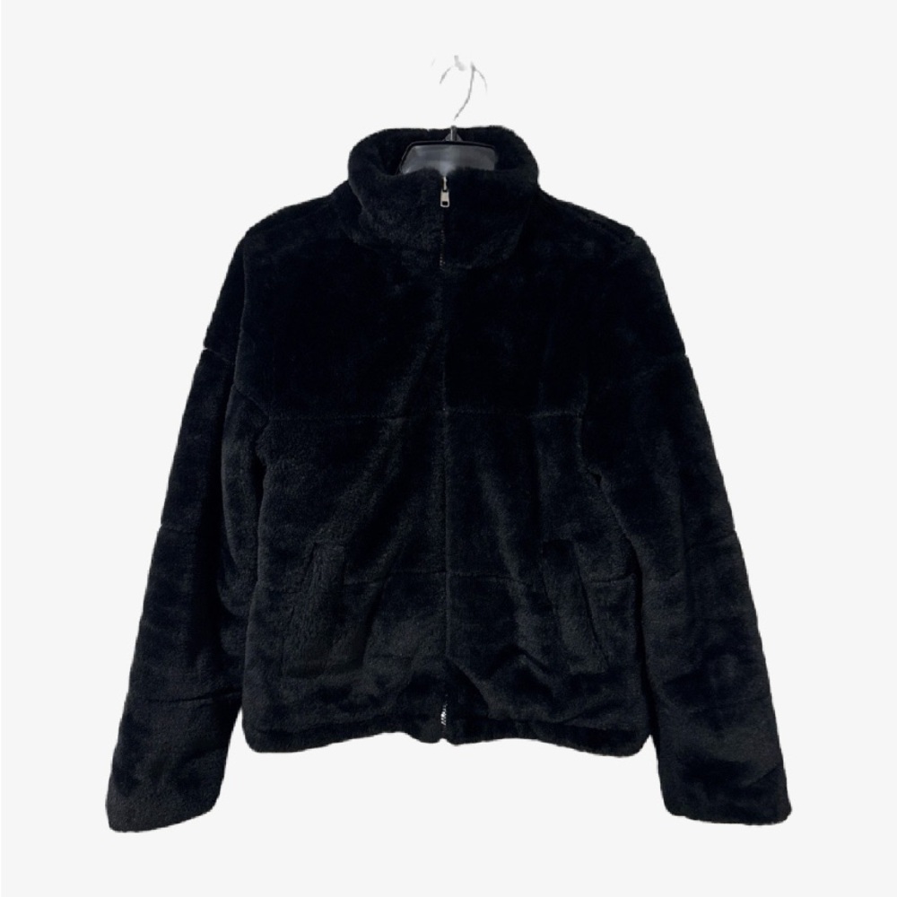 Black Faux Fur Jacket